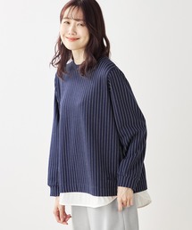 DECOY SINCE 1981（デコイシンスイチキュウハチイチ）の「★春にも使える★レイヤード風プルオーバー（Tシャツ/カットソー）」