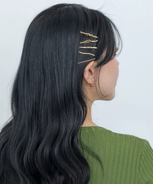 Heartdance（ハートダンス）の「ニュアンスメタルヘアピンセット（ヘアピン・レディース・シルバー/ゴールド・FREE）」の20枚目の写真