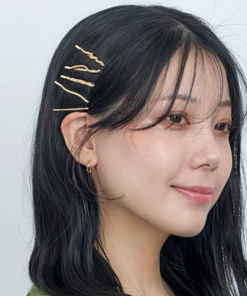 Heartdance（ハートダンス）の「ニュアンスメタルヘアピンセット（ヘアピン・レディース・シルバー/ゴールド・FREE）」の18枚目の写真