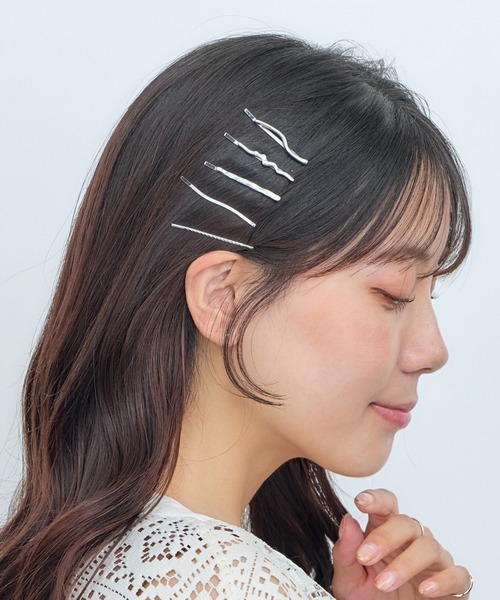 Heartdance（ハートダンス）の「ニュアンスメタルヘアピンセット（ヘアピン・レディース・シルバー/ゴールド・FREE）」の8枚目の写真