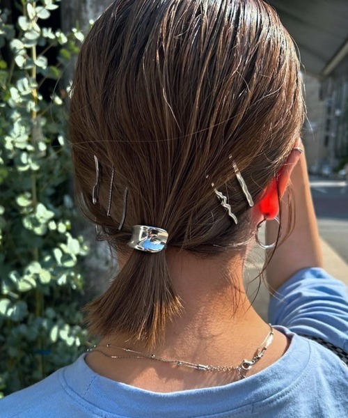 Heartdance（ハートダンス）の「ニュアンスメタルヘアピンセット（ヘアピン・レディース・シルバー/ゴールド・FREE）」の3枚目の写真