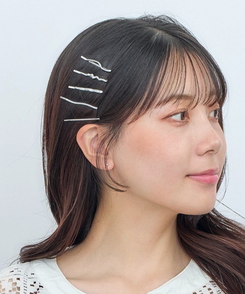 Heartdance（ハートダンス）の「ニュアンスメタルヘアピンセット（ヘアピン・レディース・シルバー/ゴールド・FREE）」の7枚目の写真