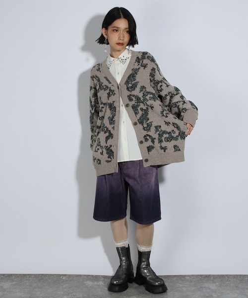 HARE グラデーションデニムワイドパンツ パープル M 楽天市場】【SALE／30%OFF】グラデーションデニムパンツ HARE