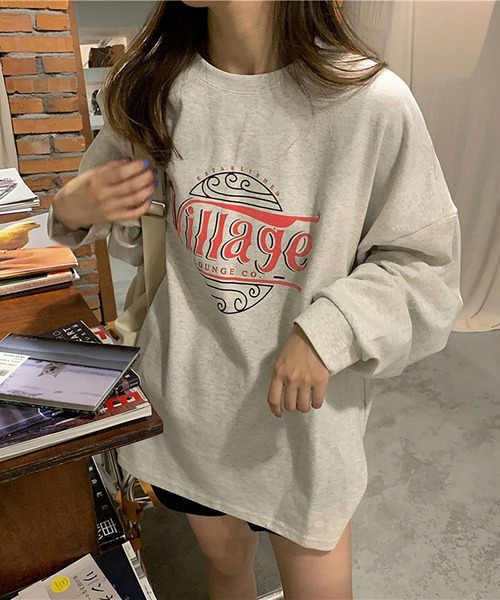 Asterellivi(アステレリビ)の「ロゴロングTシャツ(Tシャツ/カットソー・レディース・ダークグレー/イエロー/ホワイト・FREE)」の6枚目の写真