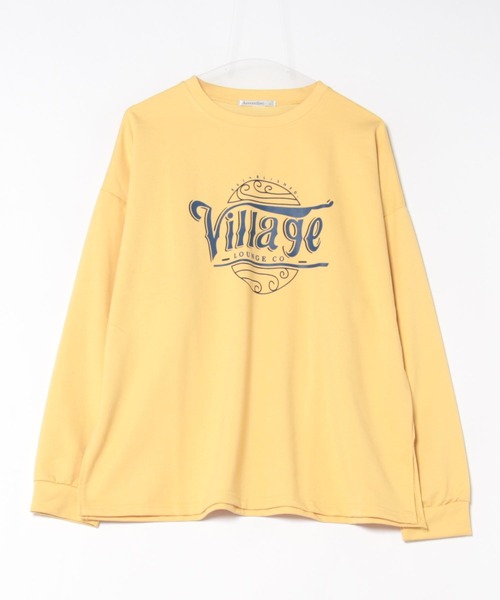 Asterellivi(アステレリビ)の「ロゴロングTシャツ(Tシャツ/カットソー・レディース・ダークグレー/イエロー/ホワイト・FREE)」の10枚目の写真