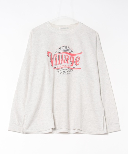 Asterellivi(アステレリビ)の「ロゴロングTシャツ(Tシャツ/カットソー・レディース・ダークグレー/イエロー/ホワイト・FREE)」の11枚目の写真