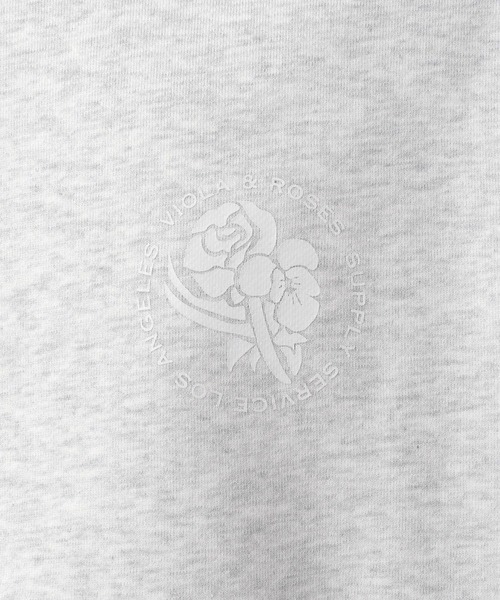 【VIOLA&ROSES】別注裏毛ロゴスウェット（スウェット）｜VIOLA&ROSES（ヴィオラアンドローゼズ）