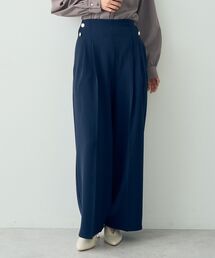 YECCA VECCA | 金釦ワイドパンツ(その他パンツ)