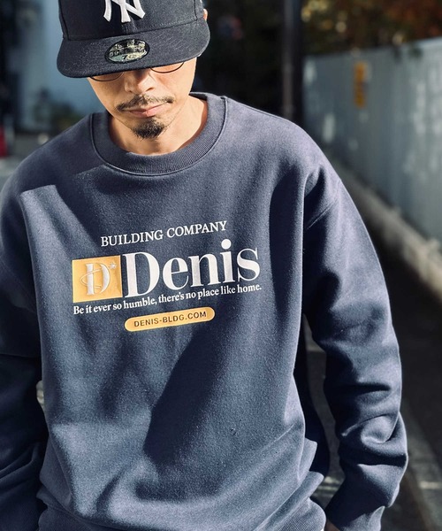 Right-on(ライトオン)の「【Refurbish】裏起毛デザインクルーネックスウェット(スウェット・メンズ・キナリ/ネイビー/ダークグレー/グリーン/グレー/ブラック・M/L/XL)」の12枚目の写真