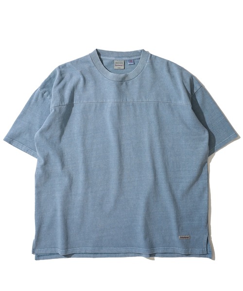 Goodwear 公式 製品染め 切替Tシャツ メンズ レディース 7.6オンス USAコットン 無地 Goodwear 公式 製品染め 切替Tシャツ メンズ レディース 7.6