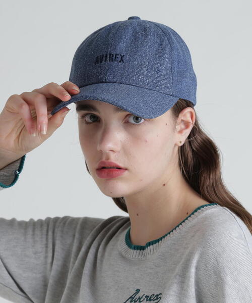 直営店限定》WASHED DENIM CAP/ウォッシュ デニムキャップ