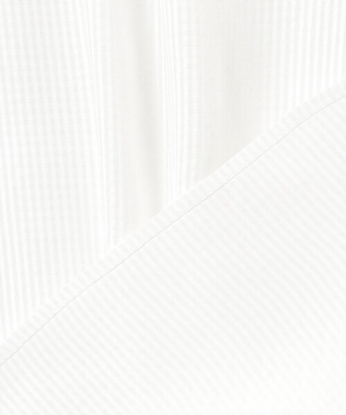 J.PRESS Ladies（J.プレス レディス）の「【洗える】アセVisシャドーギンガム シャーリング ブラウス（シャツ/ブラウス・レディース・ホワイト系・XS）」の12枚目の写真