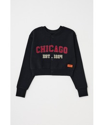 UOM SWEAT FRONT BUTTON トップス