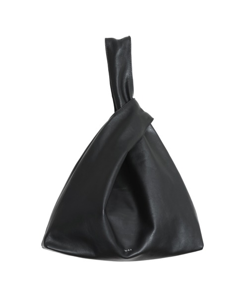 YArKA（ヤーカ）の「【YArKA/ヤーカ】 real leather 2way design marche  bag [wam5] / リアルレザー２ウェイデザインマルシェバッグ（トートバッグ・レディース・ブラック・FREE）」の6枚目の写真