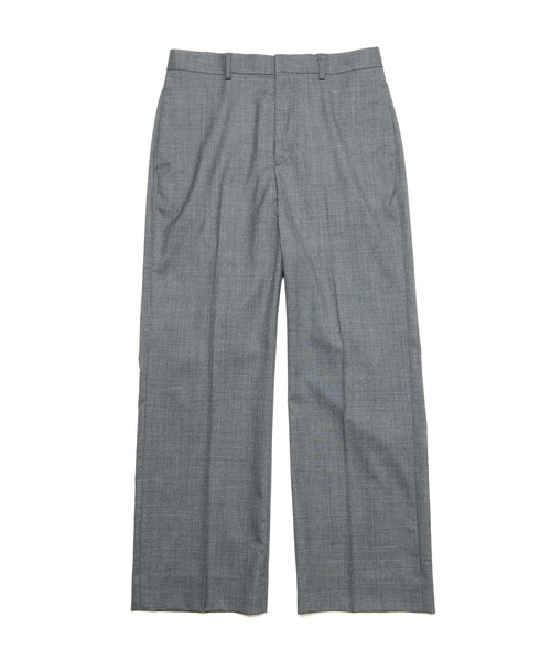 SUMMER MERINO WOOL STRAIGHT FIT SLACKS（スラックス