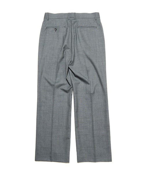 SOPHNET グレー スラックス XL SUMMER WOOL 2024S/S SOPHNET グレー スラックス XL SUMMER WOOL 2024S/S