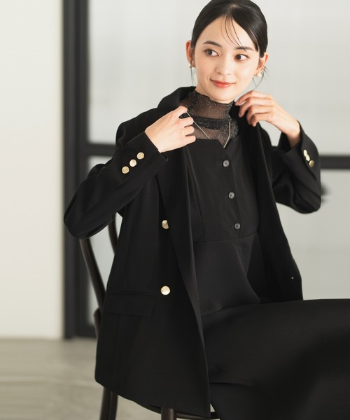 洗える/セットアップ対応/オフィスカジュアルスーツ/セレモニー