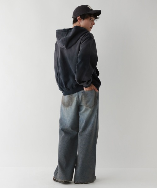 せーやん様専用】LGB ルグランブルー ブラック フレアデニム ダメージ