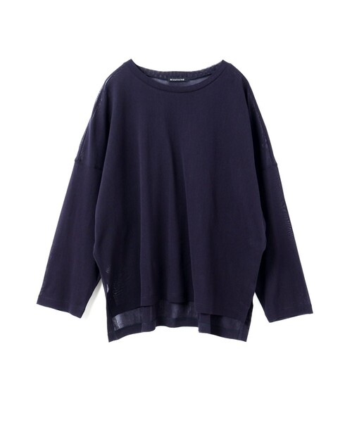 激安超特価 最大80%オフ  セール】mizuiro ind メッシュロングスリーブワイドT（Tシャツ トップス