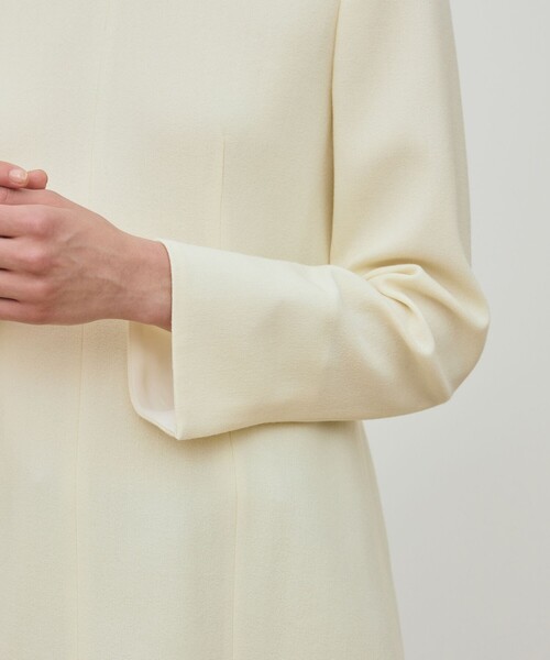 DES PRES（デ・プレ）の「ウールジョーゼット プルオーバーブラウス（シャツ/ブラウス・レディース・グレー/ブラック/ホワイト・FREE）」の9枚目の写真