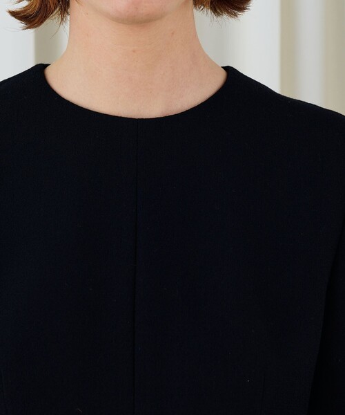 DES PRES（デ・プレ）の「ウールジョーゼット プルオーバーブラウス（シャツ/ブラウス・レディース・グレー/ブラック/ホワイト・FREE）」の16枚目の写真