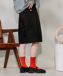RED KAP × FREAK'S STORE/レッドキャップ 別注 紐付きタックハーフパンツ