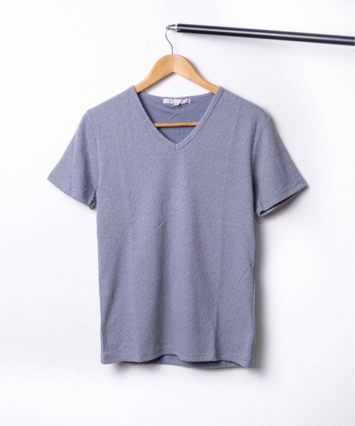 NO WAY(ノーウェイ)の「/Growth by Grail/ジオメトリックデザインVネックT(Tシャツ/カットソー・メンズ・その他1/その他2/その他3・LARGE/MEDIUM/X-LARGE)」の3枚目の写真