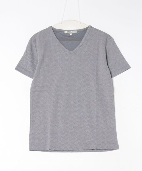 NO WAY(ノーウェイ)の「/Growth by Grail/ジオメトリックデザインVネックT(Tシャツ/カットソー・メンズ・その他1/その他2/その他3・LARGE/MEDIUM/X-LARGE)」の10枚目の写真