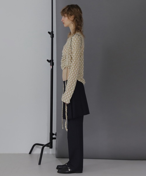 ROSE BUD(ローズバッド)の「(CREOLME)ボックスプリーツスカートパンツ(その他パンツ・レディース・グレー・S)」の21枚目の写真