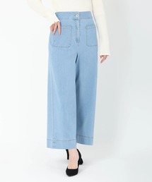 STRAWBERRY-FIELDS | パッチポケットワイドデニムパンツ　ロングパンツ(その他パンツ)