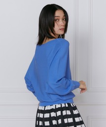 ホールガーメント ドルマンスリーブニット《Cuoo》
