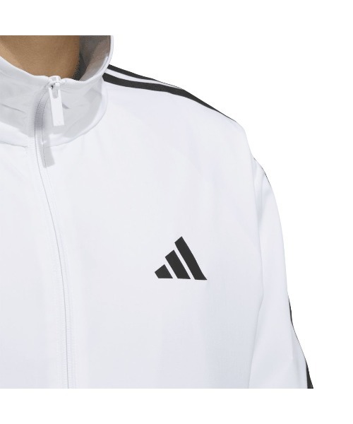 adidas(アディダス)の「アディダス adidas スリーストライプス レギュラーフィット ライトウーブントラックトップ(ジャージ・メンズ・ブルー系その他/ブラック×ホワイト/ホワイト×ブラック・LL/3L/S/M/L)」の7枚目の写真