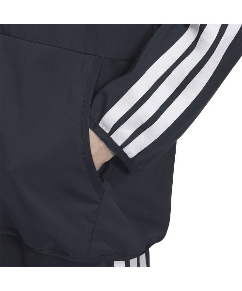 adidas(アディダス)の「アディダス adidas スリーストライプス レギュラーフィット ライトウーブントラックトップ(ジャージ・メンズ・ブルー系その他/ブラック×ホワイト/ホワイト×ブラック・LL/3L/S/M/L)」の13枚目の写真