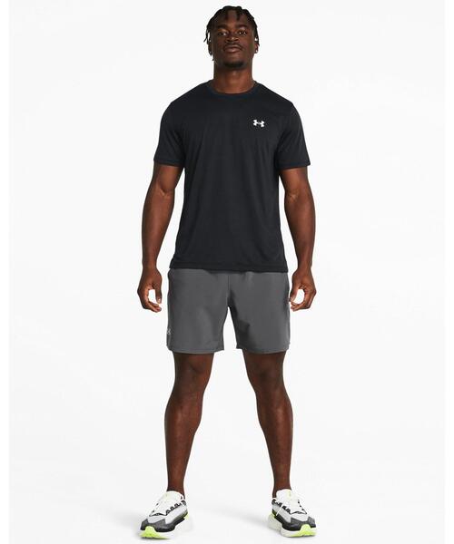 UNDER ARMOUR(アンダーアーマー)の「UAローンチ 7インチ アンラインド ショーツ(ランニング/メンズ)(その他パンツ・メンズ・グレー×ホワイト・S/M/L/2XL/XL/3XL)」の3枚目の写真