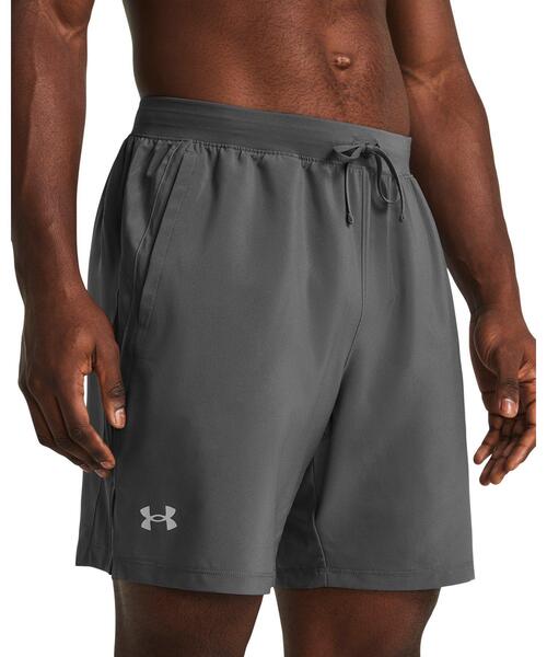 UNDER ARMOUR(アンダーアーマー)の「UAローンチ 7インチ アンラインド ショーツ(ランニング/メンズ)(その他パンツ・メンズ・グレー×ホワイト・S/M/L/2XL/XL/3XL)」の4枚目の写真