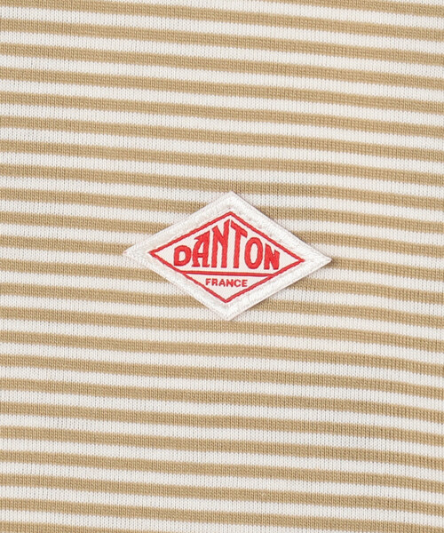 DANTON(ダントン)の「DANTON | クルーネック ショートTシャツ STRIPE WOMEN(Tシャツ/カットソー・レディース・ベージュ系その他/ブルー系その他6・S/M)」の5枚目の写真
