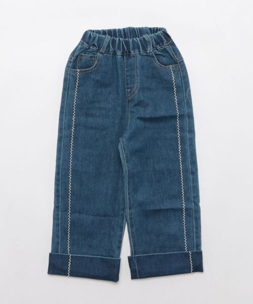 aimoha(アイモハ)の「【aimoha-KIDS-】折り返しデザインデニムパンツ(デニムパンツ・キッズ・ライトブルー/ネイビー・110/120/130/90/100)」の10枚目の写真