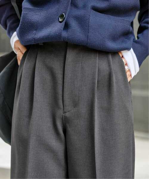 追加2》ダブルクロスツータックパンツ（スラックス）｜Spick