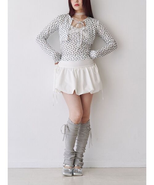 jouetie（ジュエティ）の「ランジェリーアンサンブル（アンサンブル・レディース・ピンク/オフホワイト・MEDIUM）」の5枚目の写真