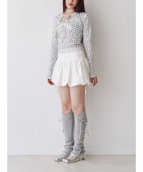 jouetie（ジュエティ）の「ランジェリーアンサンブル（アンサンブル・レディース・ピンク/オフホワイト・MEDIUM）」の6枚目の写真