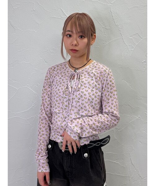 jouetie（ジュエティ）の「ランジェリーアンサンブル（アンサンブル・レディース・ピンク/オフホワイト・MEDIUM）」の8枚目の写真