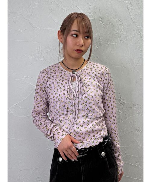 jouetie（ジュエティ）の「ランジェリーアンサンブル（アンサンブル・レディース・ピンク/オフホワイト・MEDIUM）」の9枚目の写真