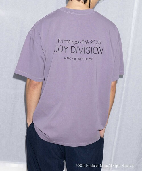 MONKEY TIME(モンキータイム)の「<JOY DIVISION × monkey time> プリント Tシャツ(Tシャツ/カットソー・メンズ・パープル/ホワイト/ブラック・S/M/L/XL)」の3枚目の写真