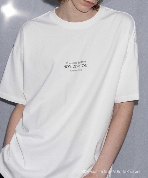 MONKEY TIME(モンキータイム)の「<JOY DIVISION × monkey time> プリント Tシャツ(Tシャツ/カットソー・メンズ・パープル/ホワイト/ブラック・S/M/L/XL)」の5枚目の写真