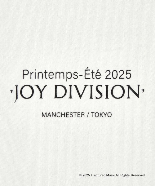 MONKEY TIME(モンキータイム)の「<JOY DIVISION × monkey time> プリント Tシャツ(Tシャツ/カットソー・メンズ・パープル/ホワイト/ブラック・S/M/L/XL)」の12枚目の写真