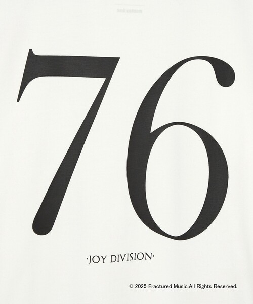 MONKEY TIME(モンキータイム)の「<JOY DIVISION × monkey time> プリント Tシャツ(Tシャツ/カットソー・メンズ・パープル/ホワイト/ブラック・S/M/L/XL)」の13枚目の写真