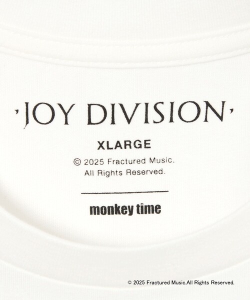 MONKEY TIME(モンキータイム)の「<JOY DIVISION × monkey time> プリント Tシャツ(Tシャツ/カットソー・メンズ・パープル/ホワイト/ブラック・S/M/L/XL)」の15枚目の写真