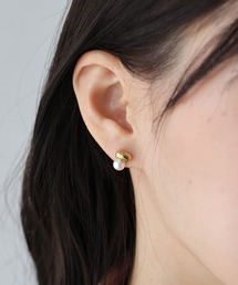 ボールパールピアス / サージカルステンレス