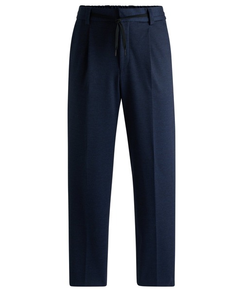 HUGO（ヒューゴ）の「スリムフィットパンツ メランジ スーパーフレックスツイル（その他パンツ・メンズ・ダークブルー・44/46/50/52）」の2枚目の写真