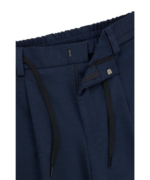 HUGO（ヒューゴ）の「スリムフィットパンツ メランジ スーパーフレックスツイル（その他パンツ・メンズ・ダークブルー・44/46/50/52）」の5枚目の写真